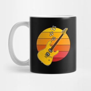 Electric Guitar Summer Festival Guitarist Musician Mug